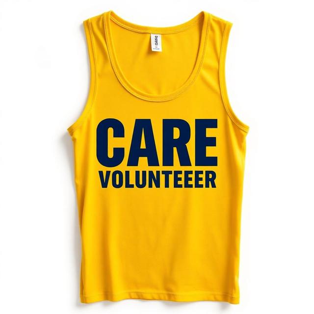 Gold CARE Volunteer tank top